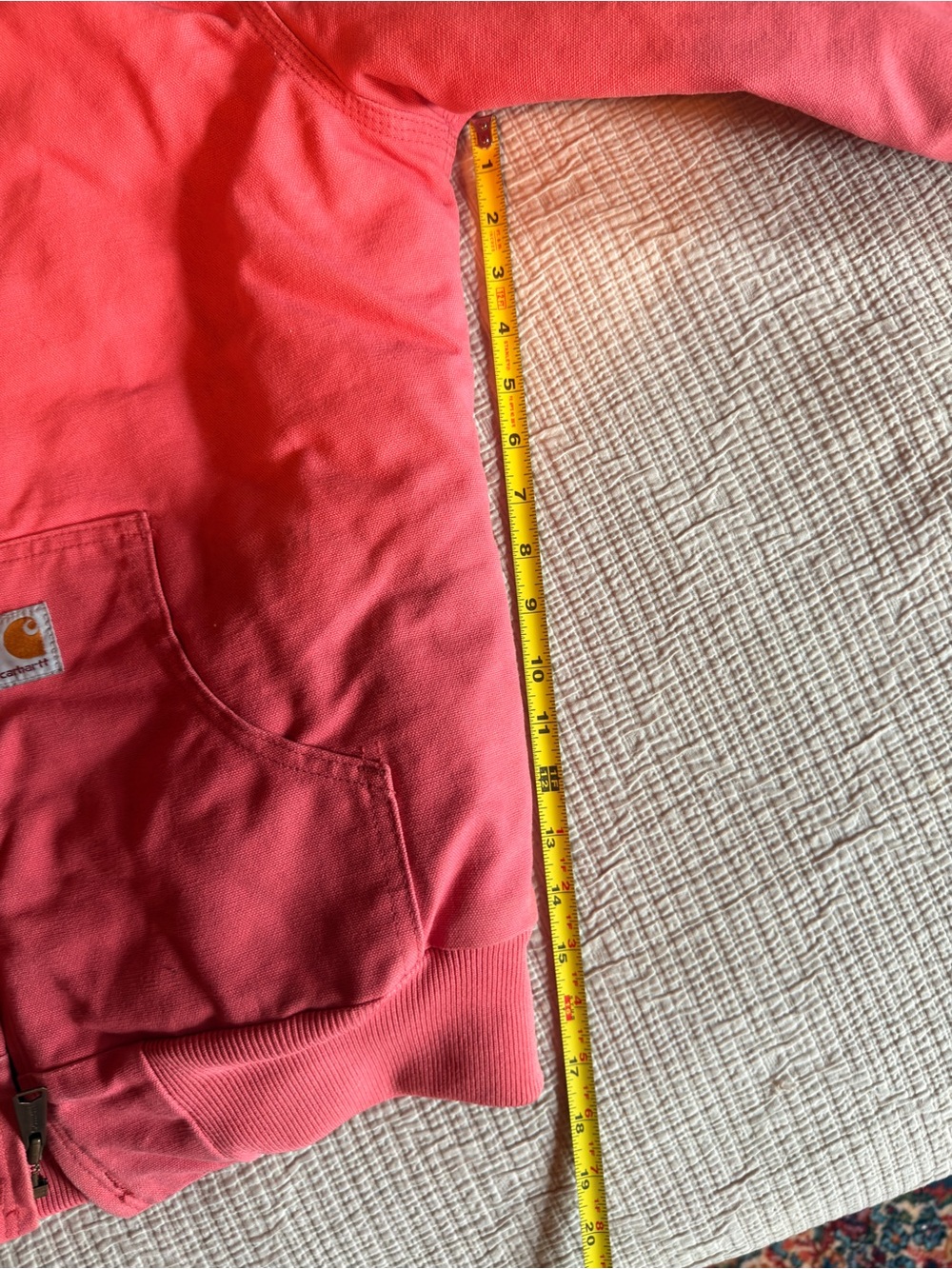 Vintage Pink Carhartt Duck Canvas Jacket - Picture 9 of 13
